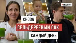 VLOG 46. Давно хотели купить это: специальная соковыжималка для сельдерея / Аскеза в кедах