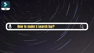 How to make a Search Bar Animation in Filmora Tutorial 2021