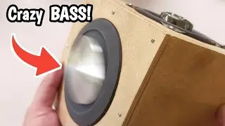 How to make a bluetooth speaker with CRAZY Bass at Home