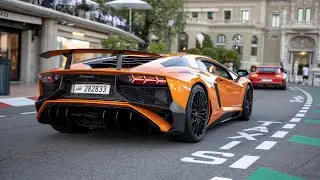 Lamborghini Aventador SV with Fi Straight Pipe Exhaust - LOUD V12 Sounds !