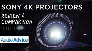 Sony 2018 4k Projector Comparison (295ES, 695ES, 995ES)