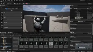 3rd Person Combat, Locomotion, and Climbing in Unreal Engine