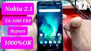 Nokia 2.1 TA-1080 FRP Bypass Android 10 Without PC