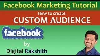 How To Create Facebook Custom Audiences | Detailed Facebook Tutorial for 2020