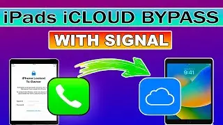 ✅iCloud Bypass iPads With Signal/Sim iOS 15.8/16.7.7/17| iCloud Activation Lock to owner iPhone/iPad