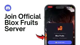 How to Join the Official Blox Fruits Server on Discord