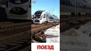 Поезд - железнодорожный транспорт 