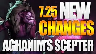 Dota 2 7.25 - New Aghanim's Scepter Changes