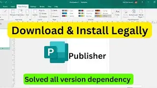 How to Download and Install Microsoft Publisher Latest Version 2025 | MS Office Publisher