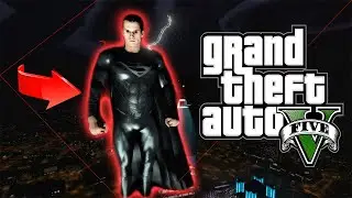 ГТА 5 СУПЕРМЕН СОШЁЛ С УМА И ПЕРЕБИЛ ВСЁ НАСЕЛЕНИЕ! Обзор мода Superman в GTA 5 | mods игры видео