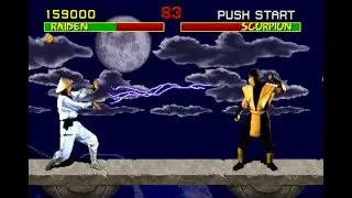 Mortal Kombat (Arcade): Raiden Ladder Playthrough