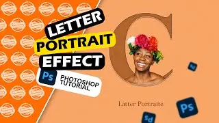 Letter Portrait effect | Photoshop Tutorial