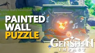 Painted Wall Puzzle Genshin Impact