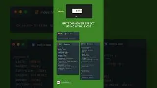 Button Hover Effect - Using HTML & CSS  #button #hover #buttons #html #css #coding #codexbaba #dev