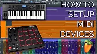 How To Setup A MIDI Controller (Keyboard or Drumpad) FL STUDIO 12 Basics