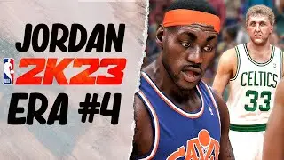 NBA 2k23 MyNBA Jordan Era #4 | Rookie LeBron Vs Larry Bird's Celtics