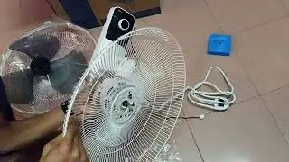 How to install wall fan at home