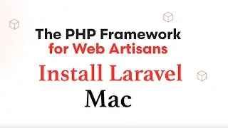 Install Laravel on Mac | Install PHP | Composer | Laravel