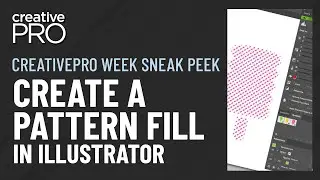 Illustrator: Fill a Shape with a Pattern (Video Tutorial)