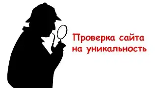 Как проверить сайт на уникальность
