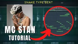 How to make MC STAN SNAKE TYPE BEAT in FL Studio 20 | Hindi Beat Tutorial