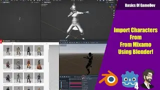 Exporting Characters and Animations From Mixamo To Godot 4!