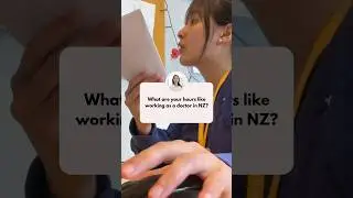 This is how long junior doctors in New Zealand work 👀