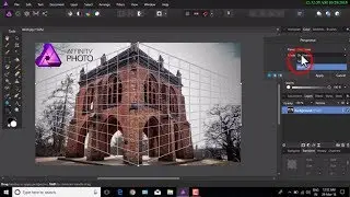Affinity Photo Perspective Tool Effect || Affinity Inpainting Brush tool