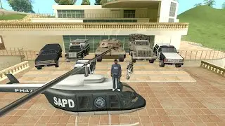 Madd Dogg Steals All Police Cars / Gta San Andreas