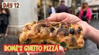 Only Available in Rome's Ghetto. The Crown Jewel Of Roman Pizza.