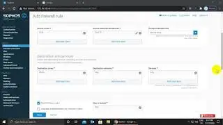 Sophos XG Firewall (V18): How to Create Firewall Rule and NAT Policies in New Firewall Rule | Sophos