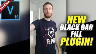NEW Black Bar Fill Plugin in VEGAS Pro 18 👨‍🏫 VEGAS Tutorial 