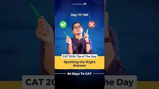 CAT 2024 Tip of the Day - #17 - 84 Days To CAT