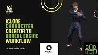 Time-lapse Workflow Character Creator to Iclone to Unreal Engine