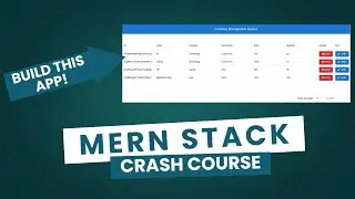 MERN Stack project Tutorial -  Build a Real-World Inventory App (Full Course)