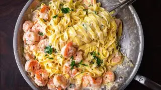 How To Make Creamy Shrimp Alfredo In Under 30 Minutes