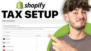 How to Set Up Taxes on Shopify 2024 (Step By Step Tutorial)