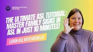 How to Sign Family Signs in ASL (Beginner Tutorial)