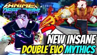 New *INSANE* Double Evo Mythics In Anime Defenders Update 6..