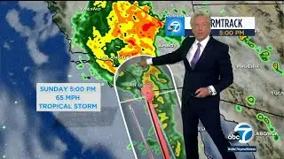 Tracking Hurricane Hilary amid tropical storm warning in SoCal