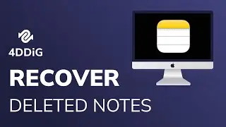 (4 Ways) How to Recover Deleted Notes on Mac with or without Backup? Updated 2022 | Tenorshare 4DDiG