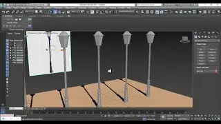 3DsMax Tutorials, Learn from Scratch 3D Modeling a Light Pole using a Reference in 3DsMax