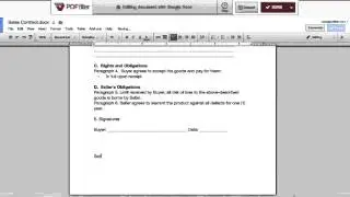 Edit Documents with Google Docs in PDFfiller