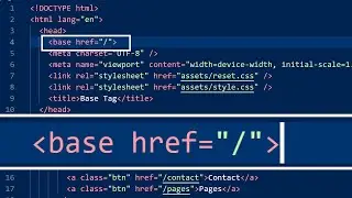 HTML base Tag