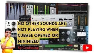 No Other Sounds (Like YouTube, Facebook etc.) are not Playing When Cubase opened or Minimized🔥🔥🔥🔥🔥🔥🔥