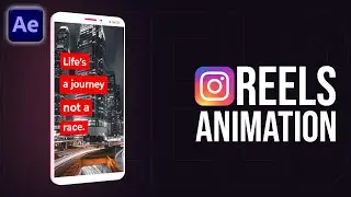 How to Create Simple Instagram Reel Animation in After Effects | Visual Motions