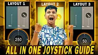 How to Find Your Best Joystick Size and Position 🔥| Joystick Stuck Problem  #bgmi #pubgmobile