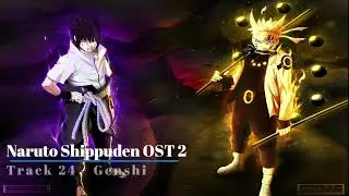 Naruto Shippuden OST 2 - Track 24 - Genshi (Hallucination)