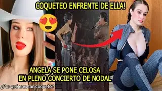 Christian Nodal Coquetea con TikToker Frente Angela Aguilar