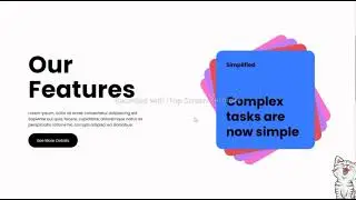 Create Stacked Cards Scrolling Effect using HTML CSS and JS 